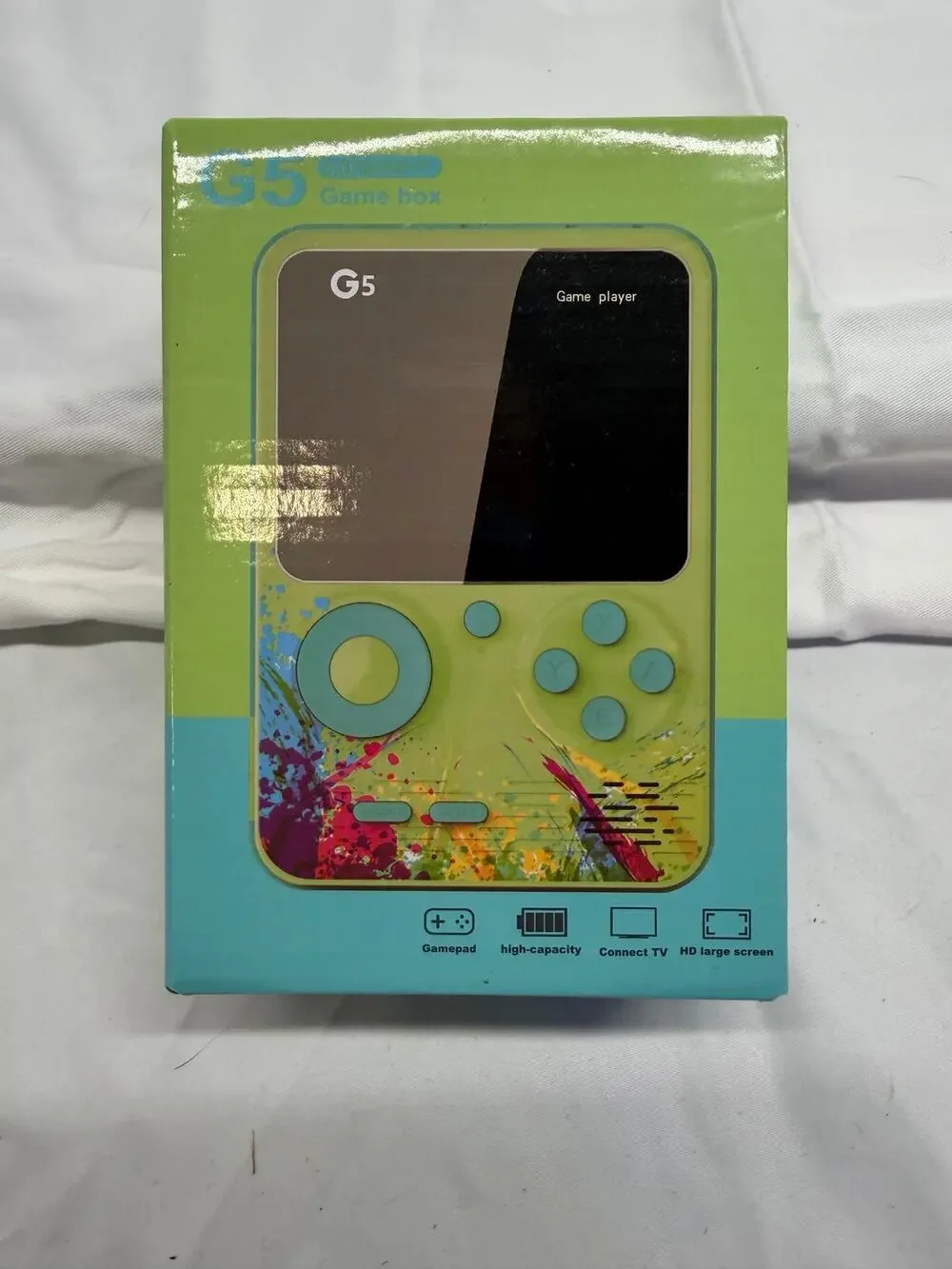 Large Screen Mini Handheld Gaming Console – Retro Games – Portable Player – New